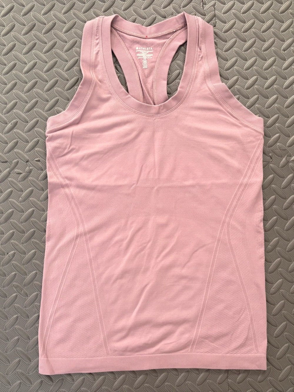 Athleta Light Pink Racerback Performance Tank